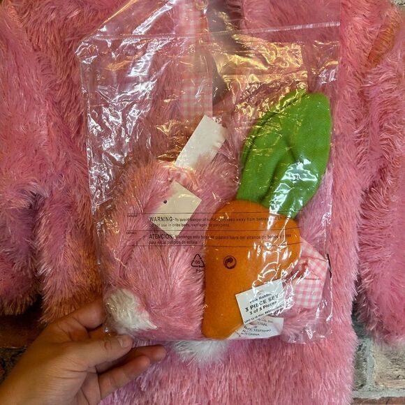5 for $25🔥Rubie's Vintage‎ Pink Rabbit Costume Size 12-18 Months - Picture 6 of 11